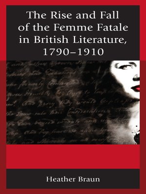 cover image of The Rise and Fall of the Femme Fatale in British Literature, 1790-1910